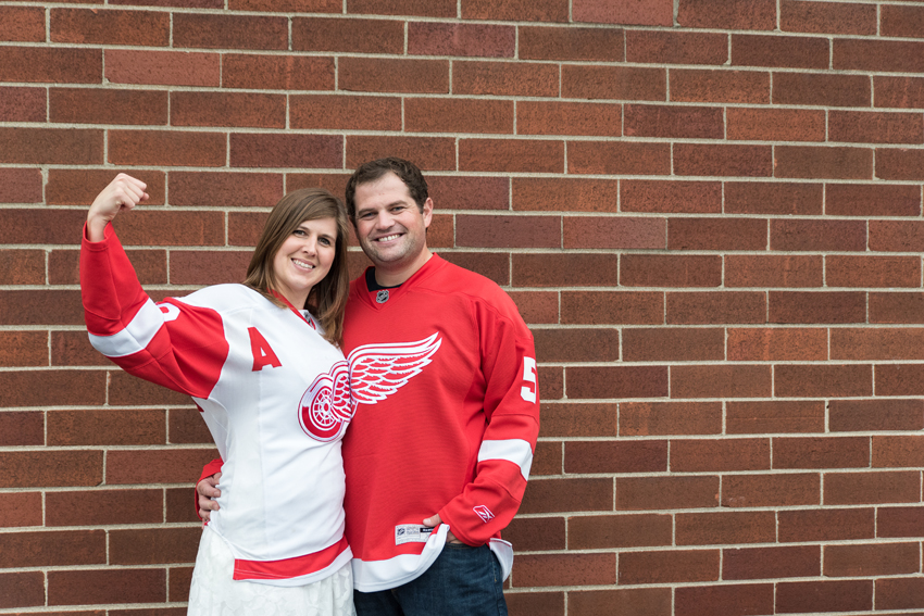 Downtown Goshen Fall Engagement Session