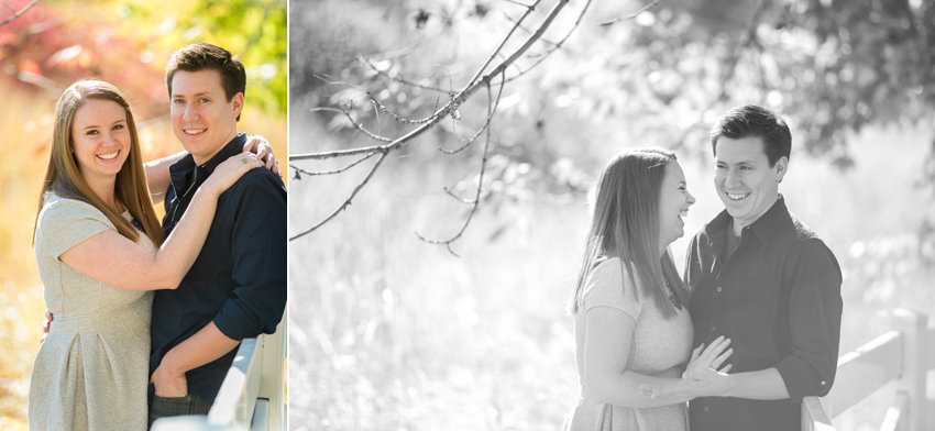 Lincoln Park Chicago Fall Engagement Session