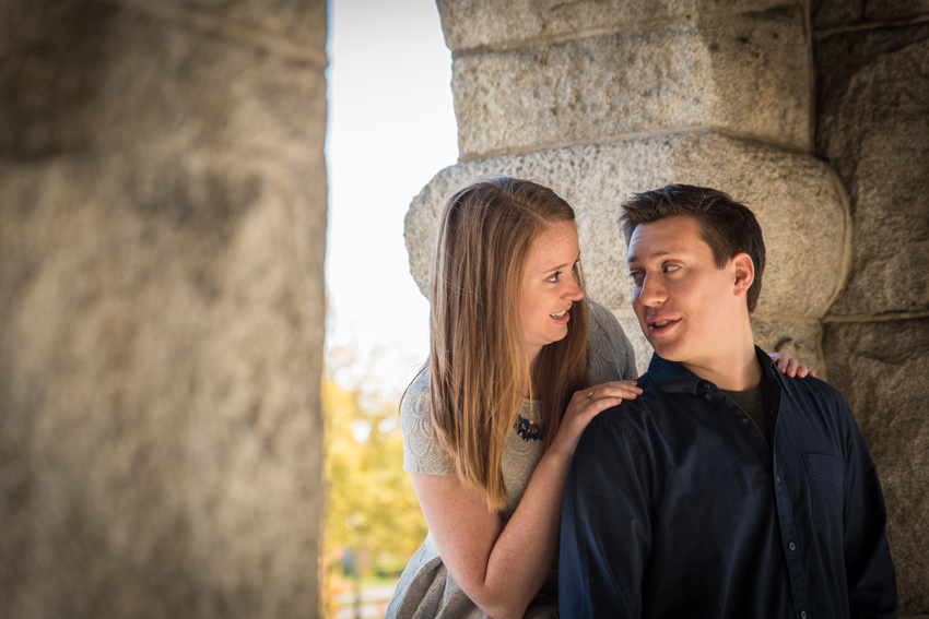 Lincoln Park Chicago Fall Engagement Session