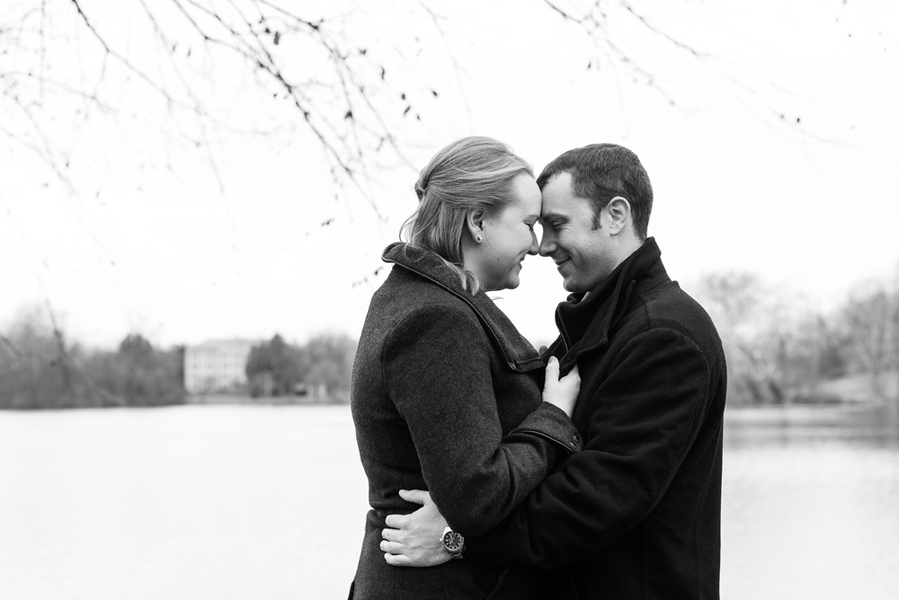 University of Notre Dame Winter Engagement Session