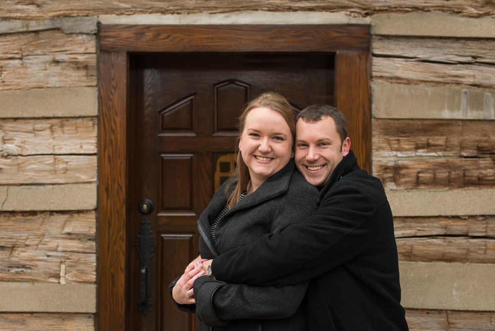 University of Notre Dame Winter Engagement Session