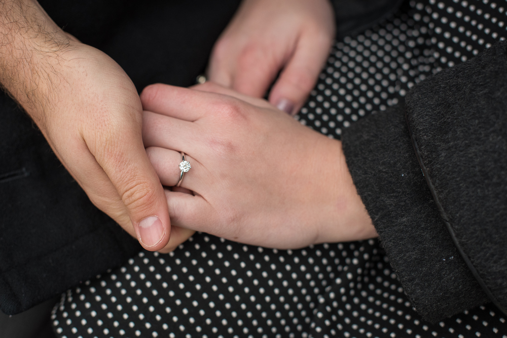 University of Notre Dame Winter Engagement Session