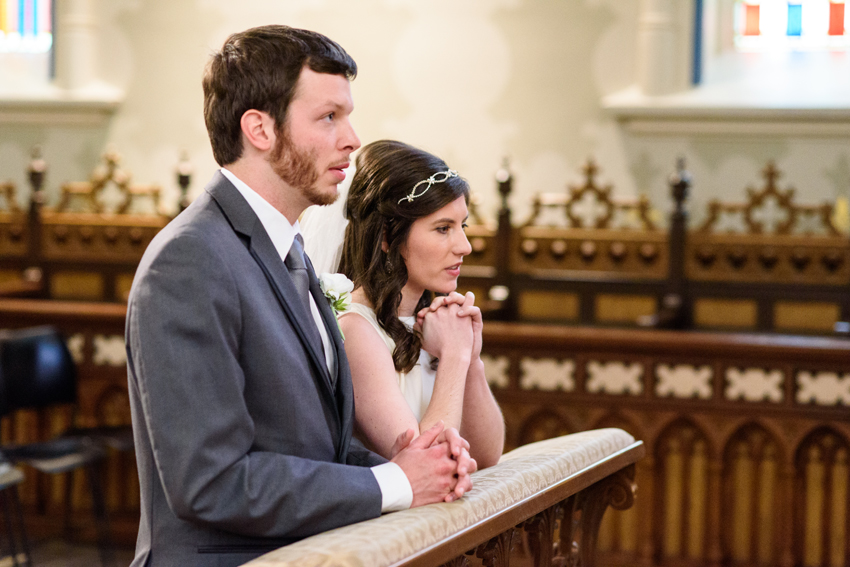 Basilica of the Sacred Heart Notre Dame Morris Inn Wedding