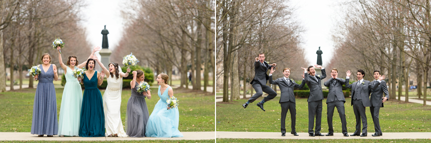 Basilica of the Sacred Heart Notre Dame Morris Inn Wedding