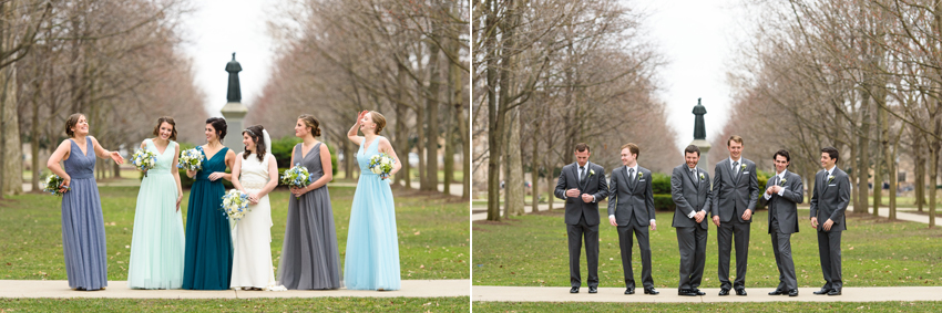 Basilica of the Sacred Heart Notre Dame Morris Inn Wedding