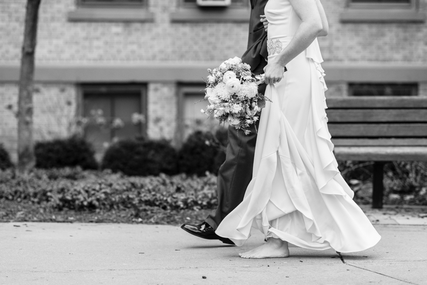 Basilica of the Sacred Heart Notre Dame Morris Inn Wedding