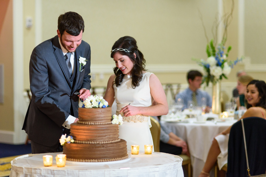 Basilica of the Sacred Heart Notre Dame Morris Inn Wedding