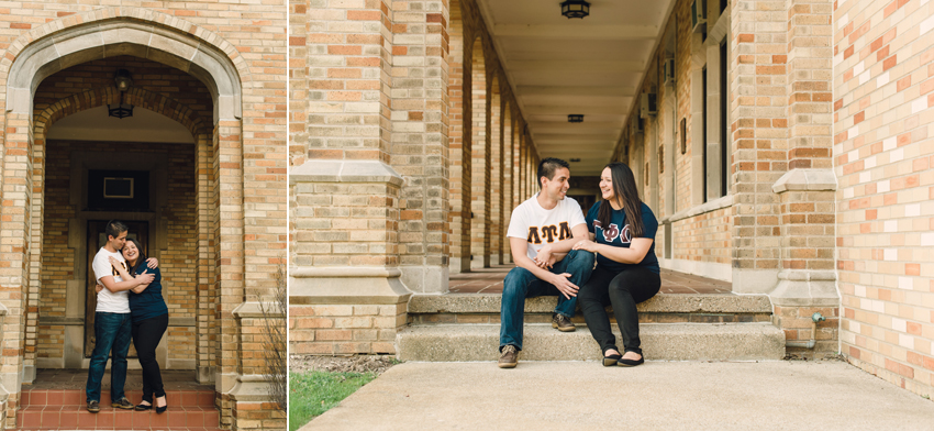 Saint Marys College Spring Engagement Session