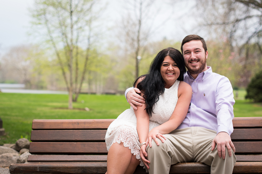 University of Notre Dame Spring Engagement Session Photos