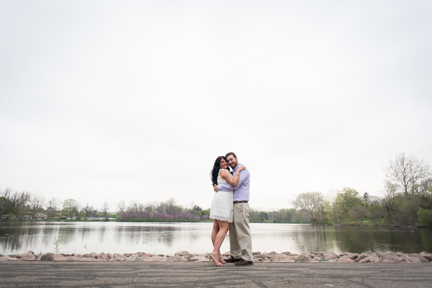 University of Notre Dame Spring Engagement Session Photos