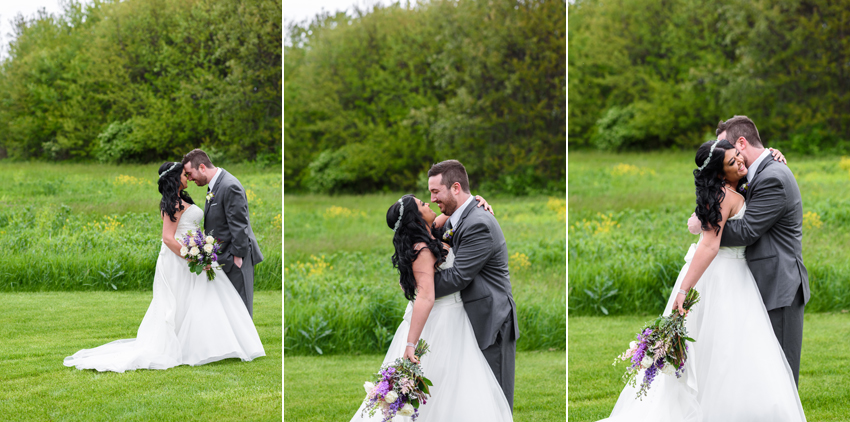 Blue Heron at Blackthorn Spring Wedding Photos