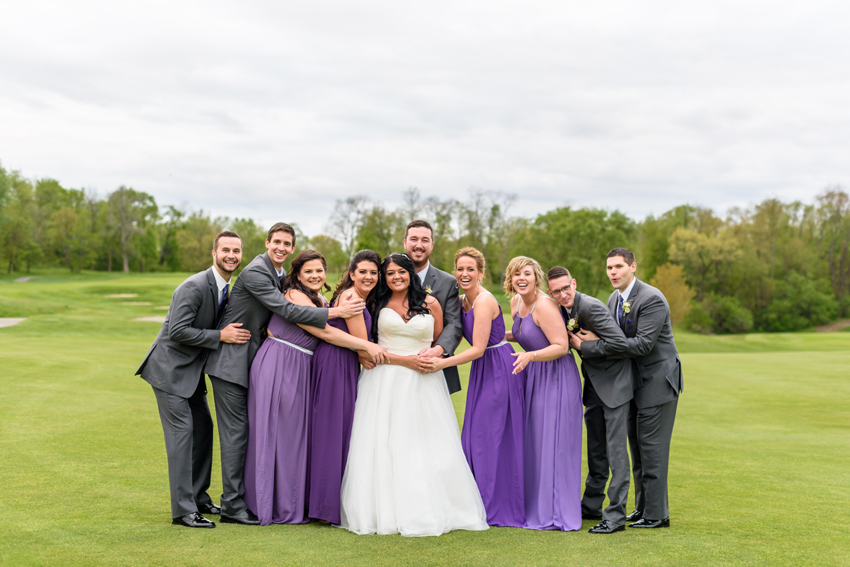 Blue Heron at Blackthorn Spring Wedding Photos