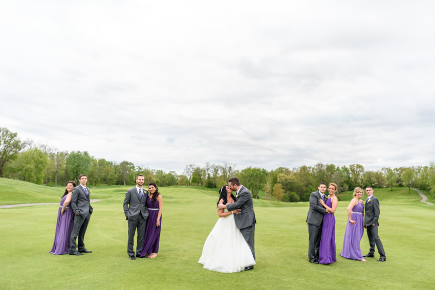 Blue Heron at Blackthorn Spring Wedding Photos