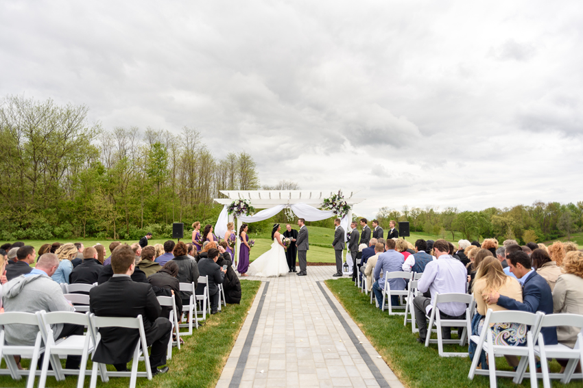 Blue Heron at Blackthorn Spring Wedding Photos