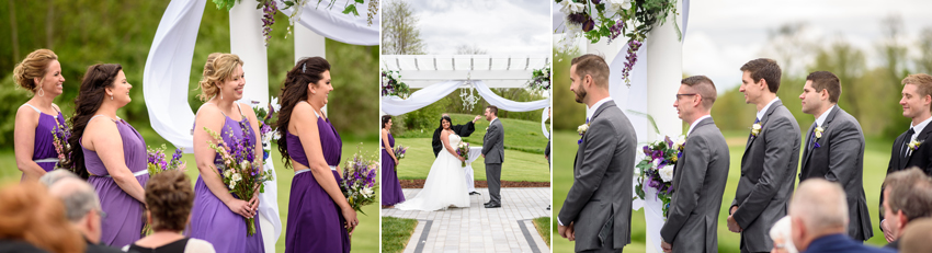 Blue Heron at Blackthorn Spring Wedding Photos