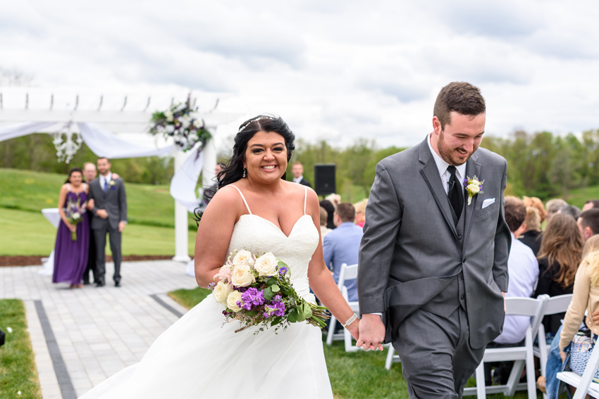 Blue Heron at Blackthorn Spring Wedding Photos