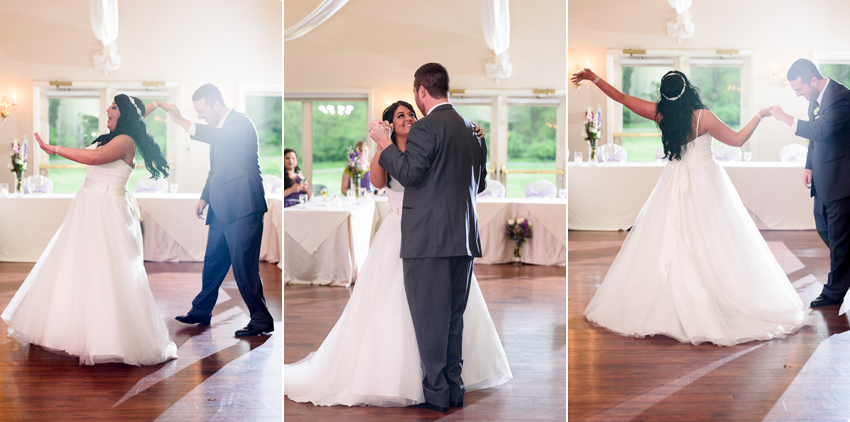 Blue Heron at Blackthorn Spring Wedding Photos