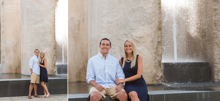 University of Notre Dame Spring Engagement Session Photos