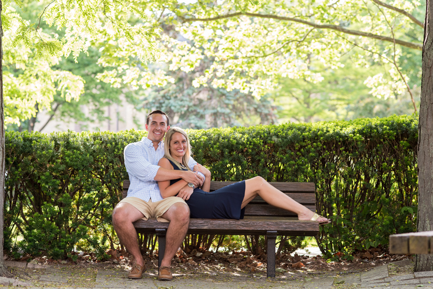 University of Notre Dame Spring Engagement Session Photos