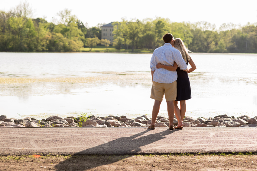 University of Notre Dame Spring Engagement Session Photos