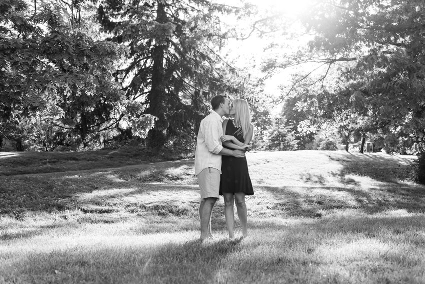 University of Notre Dame Spring Engagement Session Photos