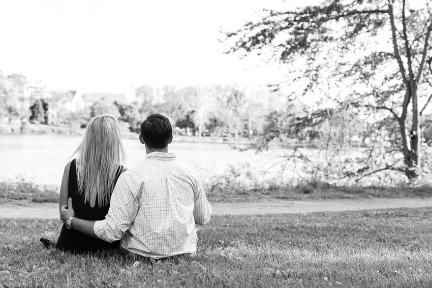 University of Notre Dame Spring Engagement Session Photos