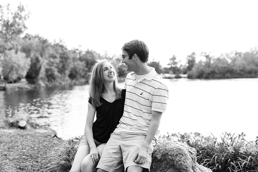 University of Notre Dame Summer Engagement Session Photos