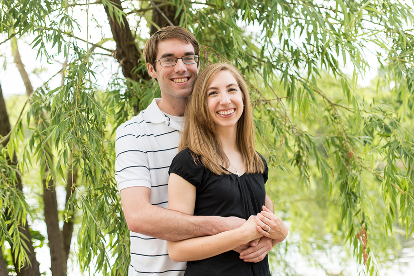 University of Notre Dame Summer Engagement Session Photos