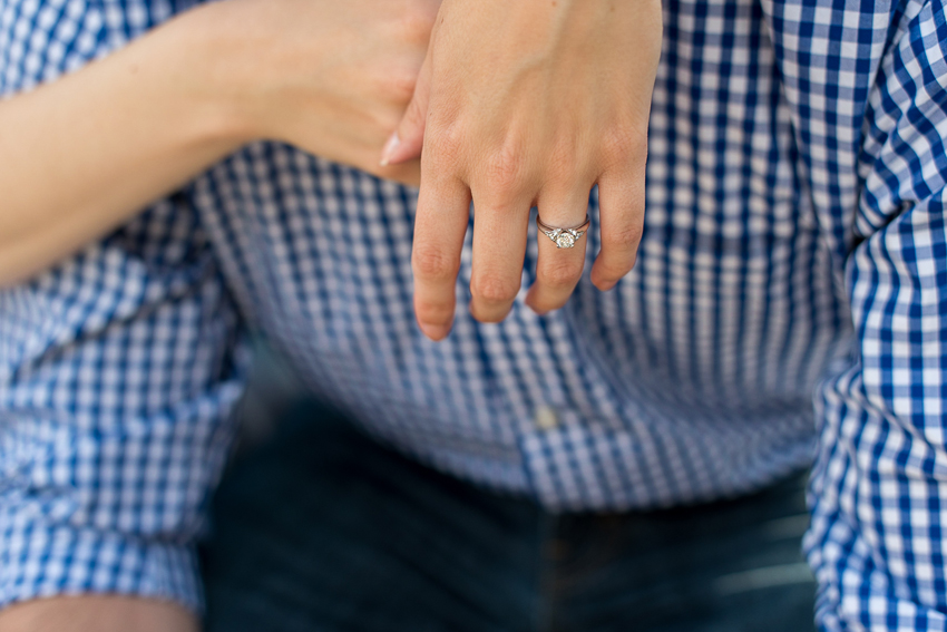 University of Notre Dame Summer Engagement Session Photos