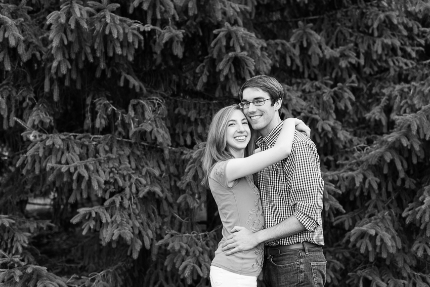 University of Notre Dame Summer Engagement Session Photos