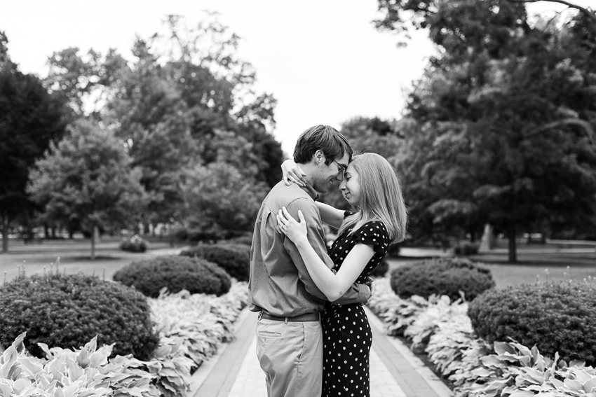 University of Notre Dame Summer Engagement Session Photos