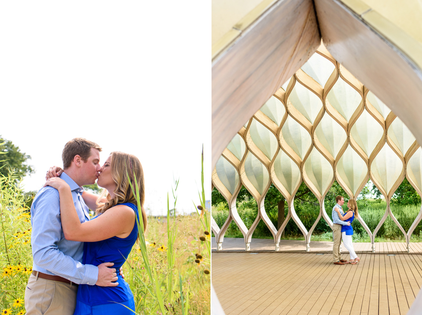 Chicago South Pond Lincon Park Engagement Photos