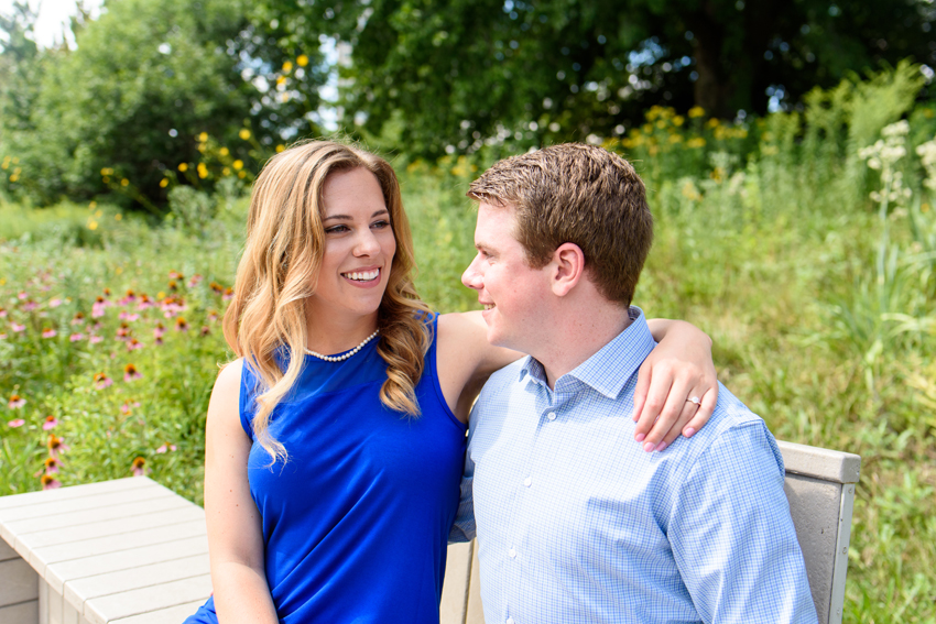 Chicago South Pond Lincon Park Engagement Photos