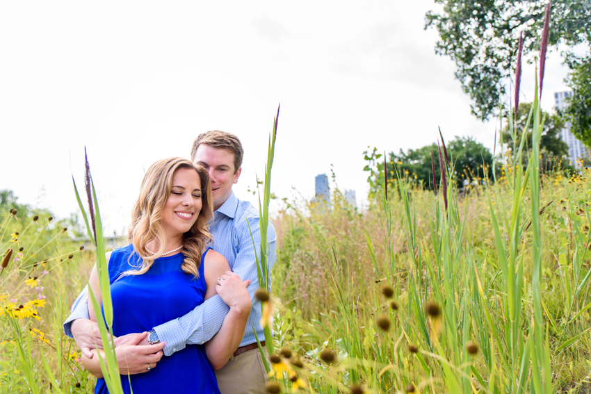 Chicago South Pond Lincon Park Engagement Photos