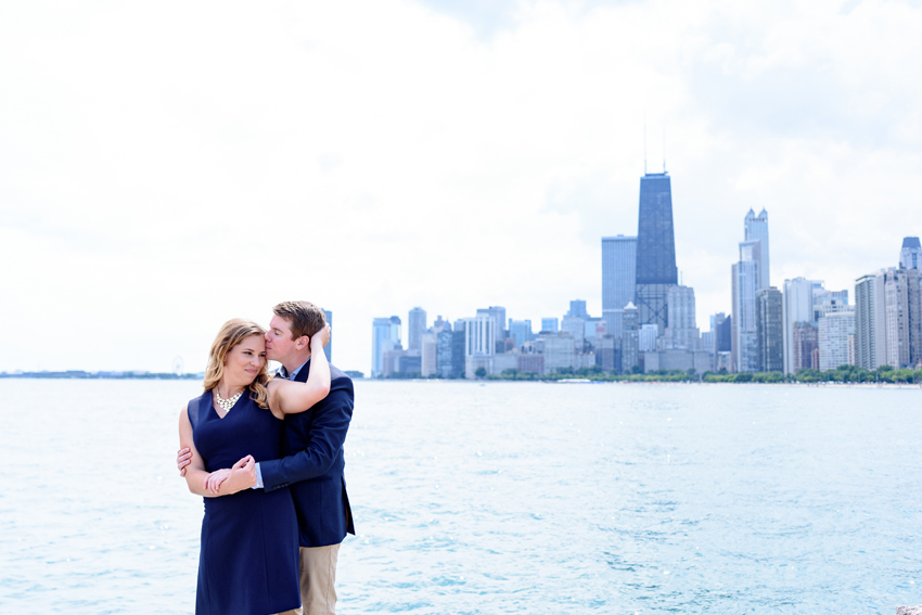 Chicago South Pond Lincon Park Engagement Photos