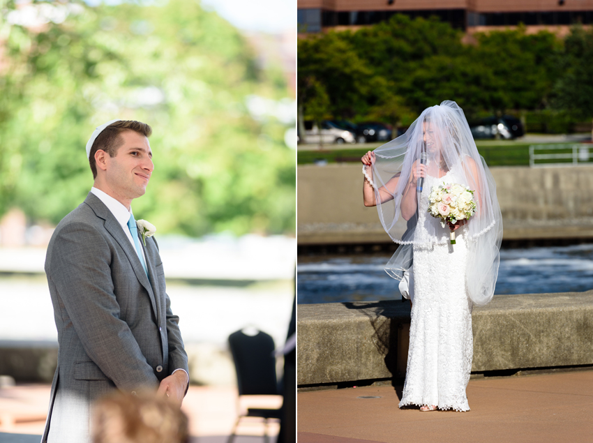 South Bend Jewish Wedding Century Center Photos