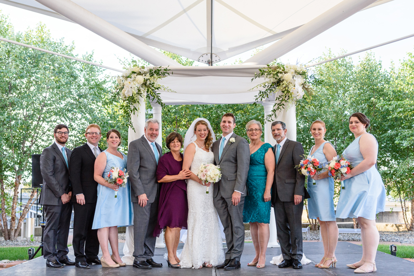 South Bend Jewish Wedding Century Center Photos