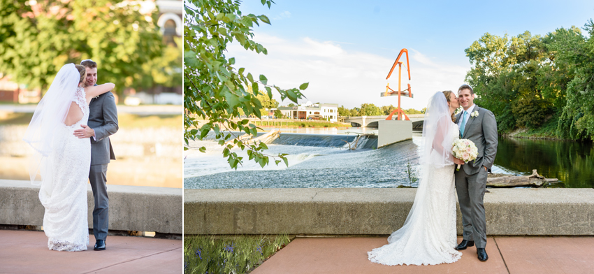 South Bend Jewish Wedding Century Center Photos