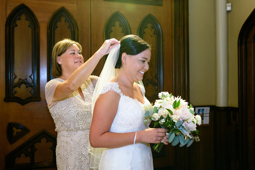 University Notre Dame Basilica South Bend Country Club Fall Wedd