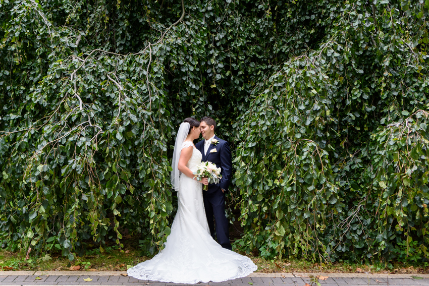 University Notre Dame Basilica South Bend Country Club Fall Wedd