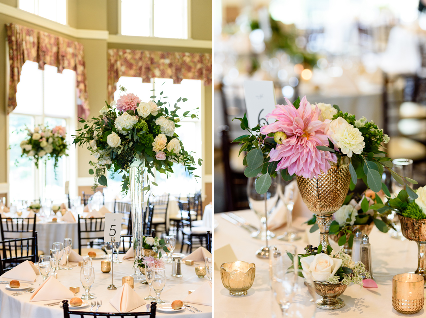 University Notre Dame Basilica South Bend Country Club Fall Wedd