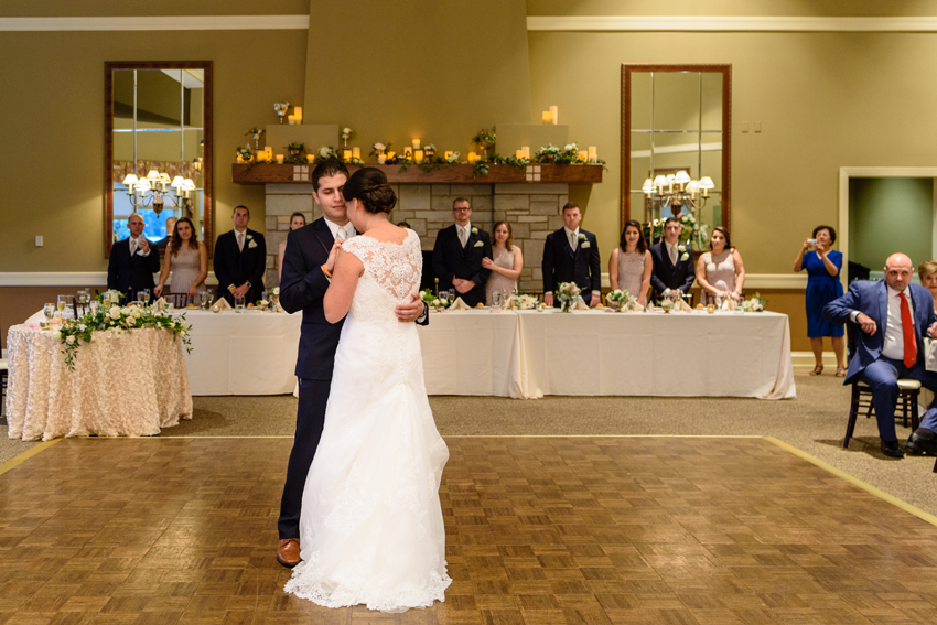 University Notre Dame Basilica South Bend Country Club Fall Wedd