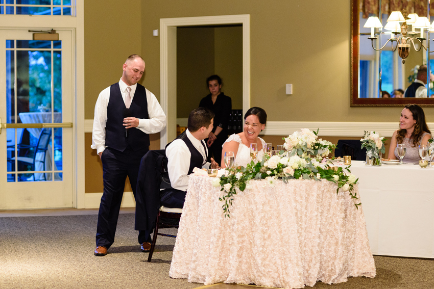 University Notre Dame Basilica South Bend Country Club Fall Wedd