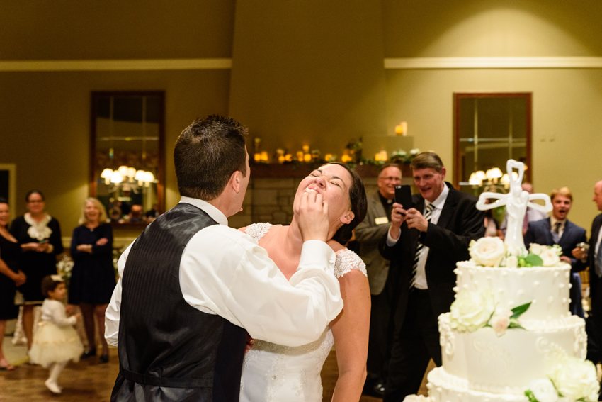 University Notre Dame Basilica South Bend Country Club Fall Wedd