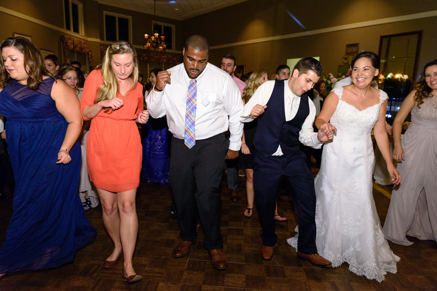 University Notre Dame Basilica South Bend Country Club Fall Wedd