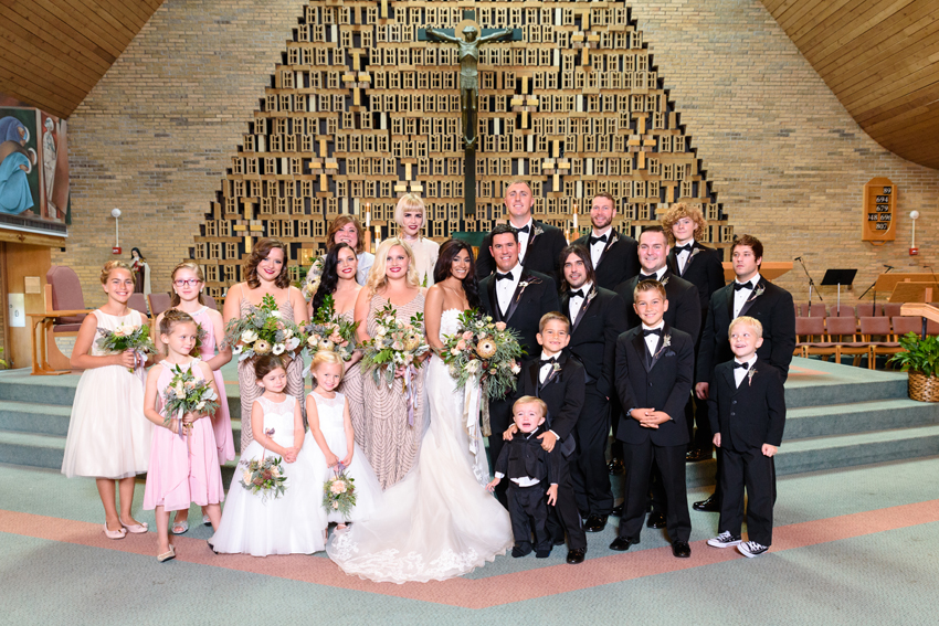 The Saint Joseph Conference Center Little Flower Wedding Photos