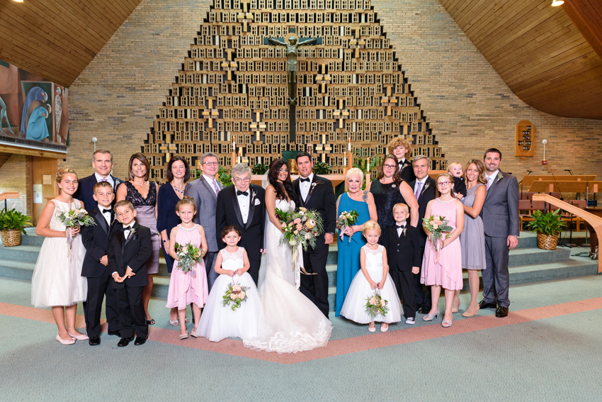 The Saint Joseph Conference Center Little Flower Wedding Photos