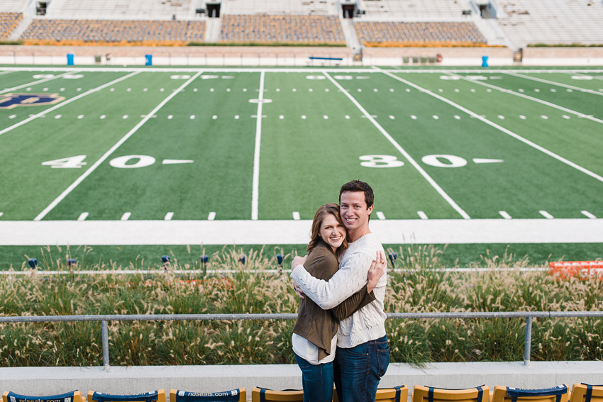Notre Dame Fall Engagement Photos