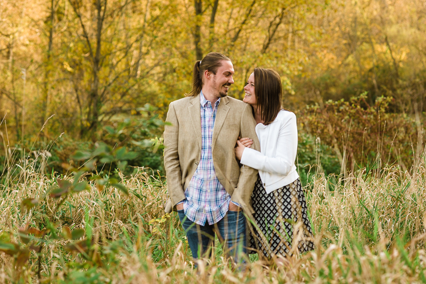 Bristol Private Propety Fall Engagement Photos