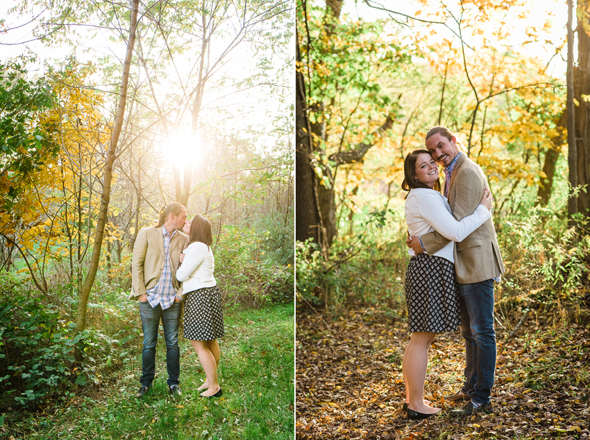 Bristol Private Propety Fall Engagement Photos